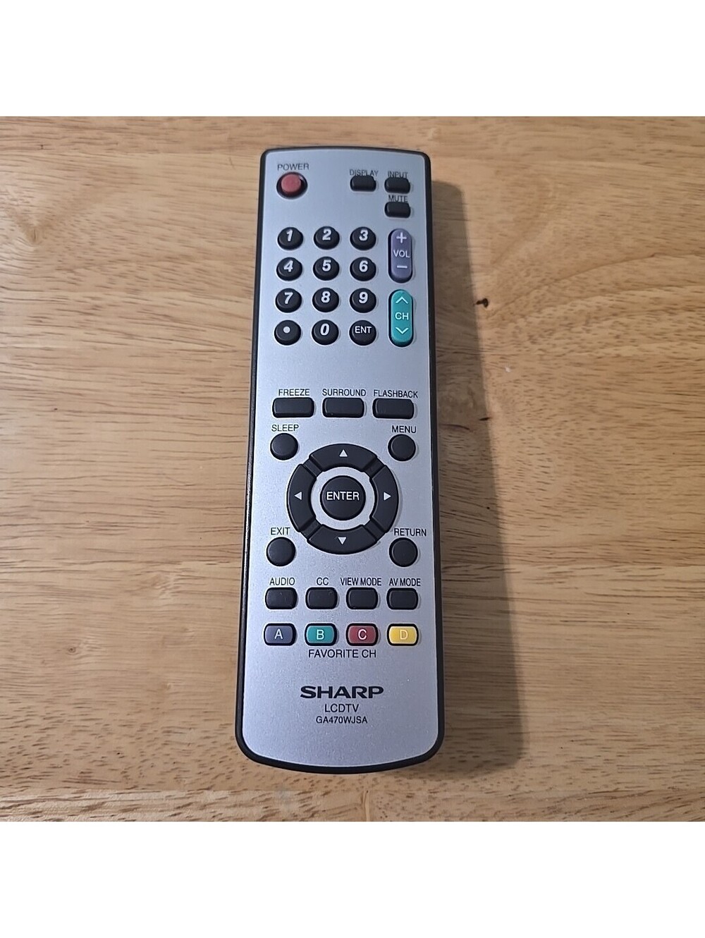 Sharp GA470WJSA LCD TV Remote Control IR Tested Working